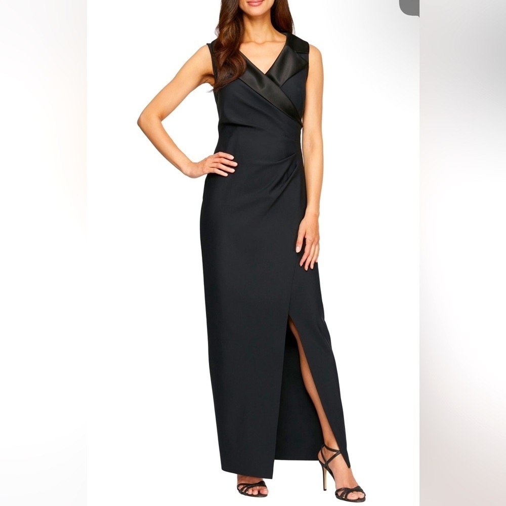 Alex Evenings Elegant Sleeveless Full-Length Dress NEW, Women’s Sz 4